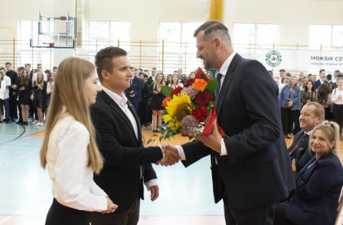Inauguracja roku szkolnego w Zespole Szkół w Czchowie