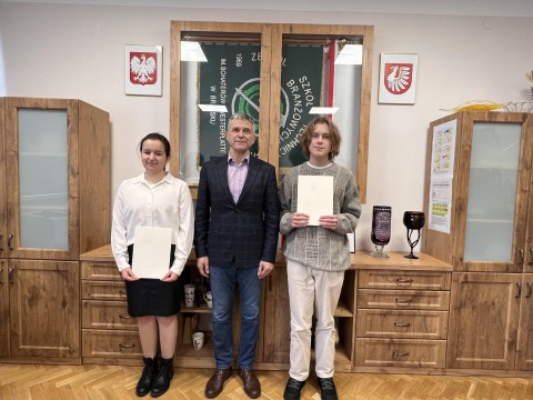 Stypendium Prezesa Rady Ministrów dla uczniów z Zielonki
