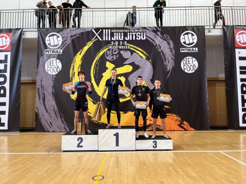Sukces ucznia Zielonki w Mistrzostwach Polski w Jiu Jitsu