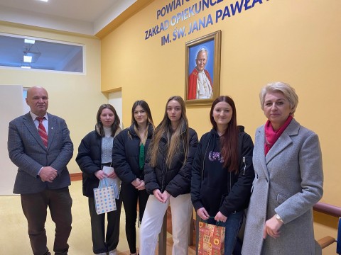 Świąteczne akcje charytatywne w Technikum im. J. Piłsudskiego