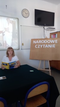 Narodowe Czytanie „Nad Niemnem” w ZSTiB w Brzesku
