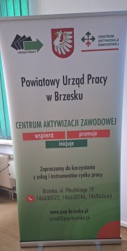 Spotkanie maturzystów z Technikum im. J. Piłsudskiego z przedstawicielami Powiatowego Urzędu Pracy w Brzesku