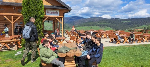 Wiosenne wyprawy uczniów Technikum im. J. Piłsudskiego w Pieniny