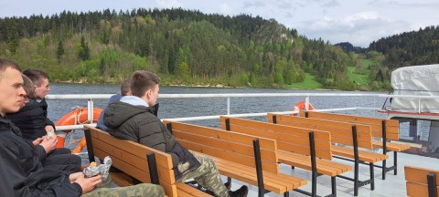 Wiosenne wyprawy uczniów Technikum im. J. Piłsudskiego w Pieniny