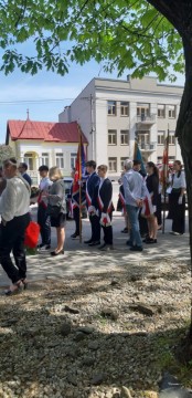 Majowe uroczystości w Technikum im. J. Piłsudskiego w Brzesku