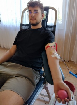 Majowa Akcja Krwiodawstwa w Technikum im. J. Piłsudskiego w Brzesku