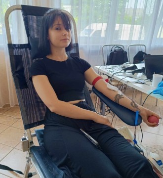 Majowa Akcja Krwiodawstwa w Technikum im. J. Piłsudskiego w Brzesku