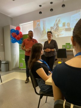 Ekonomiści z Technikum im. J. Piłsudskiego w Brzesku na XX Festiwalu Nauki i Sztuki w Krakowie