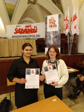 Olimpiada Solidarności uczennic Kopernika