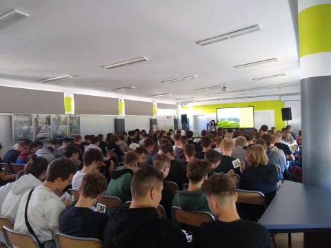 „Segregacja odpadów oraz ograniczanie ich powstawania” - prelekcja ekologiczna na Zielonce