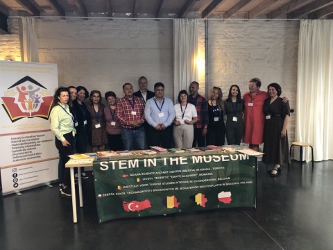 Stem in the Museum - nauczyciele ZSTiB w Belgii
