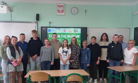 Stem in the Museum na Zielonce - spotkanie informacyjne uczestników projektu