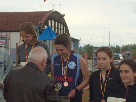 Oliwia na podium w województwie