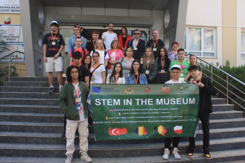 Przedstawiciele Zielonki w Turcji - projekt STEM in the Museum