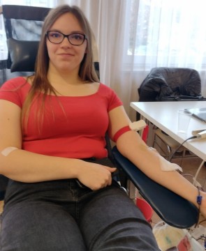 Technikum im. J. Piłsudskiego w Brzesku: I Akcja Krwiodawstwa w nowym roku szkolnym