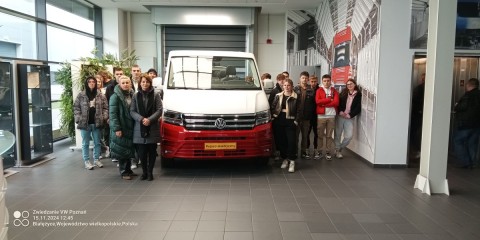 Technikum im. J. Piłsudskiego w Brzesku: Logistycy w Poznaniu i Fabryce Volkswagena