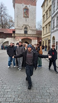 Technikum im. J. Piłsudskiego w Brzesku: Wycieczka ekonomistów i logistyków do Krakowa