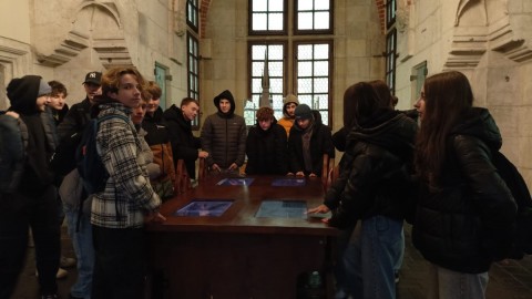 Technikum im. J. Piłsudskiego w Brzesku: Wycieczka ekonomistów i logistyków do Krakowa