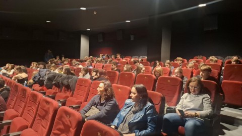 „Mikołajki” młodzieży z Technikum im. J. Piłsudskiego w Brzesku w Centrum Rozrywkowo – Konferencyjnym Planeta w Brzesku