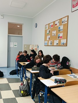 Technikum im. J. Piłsudskiego w Brzesku: Lekcje języka niemieckiego w ramach Programu Erasmus+