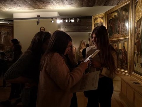 Lekcja Polskiego w Muzeum Narodowym