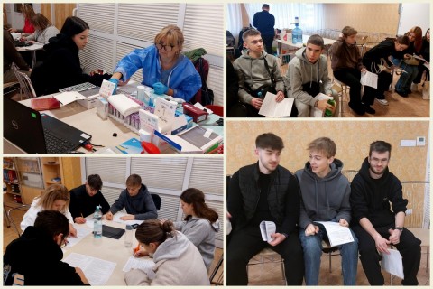 Walentynkowy dar serca uczniów Technikum im. J. Piłsudskiego w Brzesku