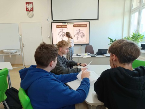Lekcja biologii metodą CLIL w Koperniku