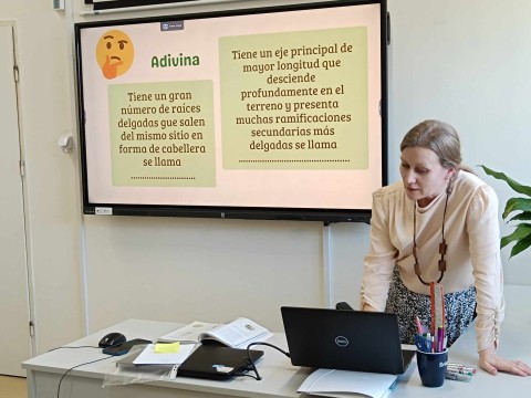 Lekcja biologii metodą CLIL w Koperniku
