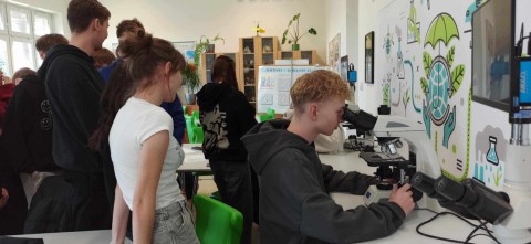 Lekcja biologii metodą CLIL w Koperniku