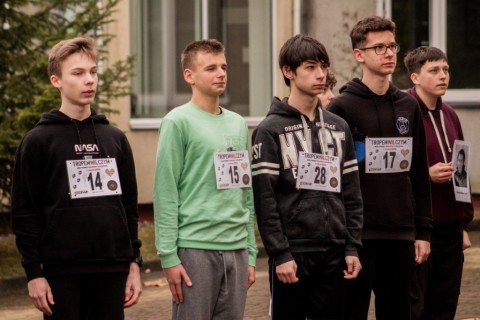 Technikum im. J. Piłsudskiego w Brzesku: IV Bieg Pamięci Żołnierzy Wyklętych „Tropem Wilczym”
