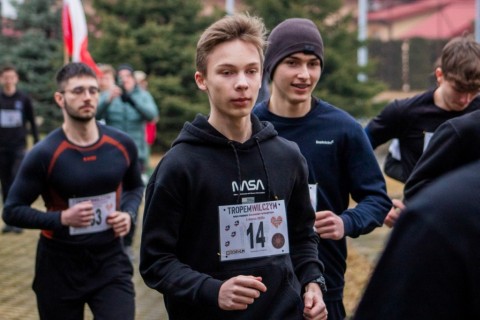 Technikum im. J. Piłsudskiego w Brzesku: IV Bieg Pamięci Żołnierzy Wyklętych „Tropem Wilczym”