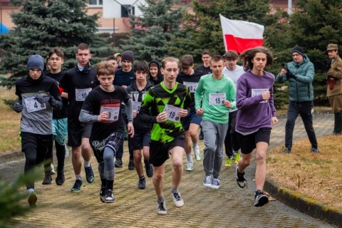 Technikum im. J. Piłsudskiego w Brzesku: IV Bieg Pamięci Żołnierzy Wyklętych „Tropem Wilczym”
