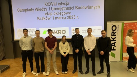 Uczniowie z Zielonki w Eliminacjach Okręgowych Olimpiady Wiedzy i Umiejętności Budowlanych
