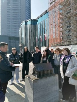 Technikum im. J. Piłsudskiego w Brzesku: Uczestnicy programu Erasmus+ zwiedzają Lipsk