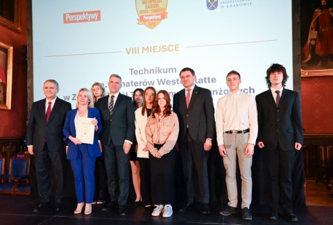 Najlepsze małopolskie licea i technika na Gali UJ, a wśród nich ZSTiB w Brzesku