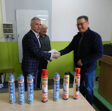 Profesjonalne szkolenie z firmą Soudal dla uczniów z Zielonki