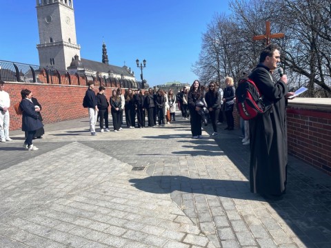 Technikum im. J. Piłsudskiego w Brzesku: Pielgrzymka Maturzystów do Częstochowy