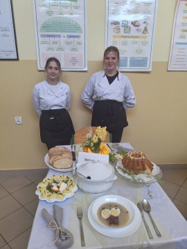 ,,Najlepszy duet w zawodzie kucharz” - konkurs gastronomiczny w ZSTiB
