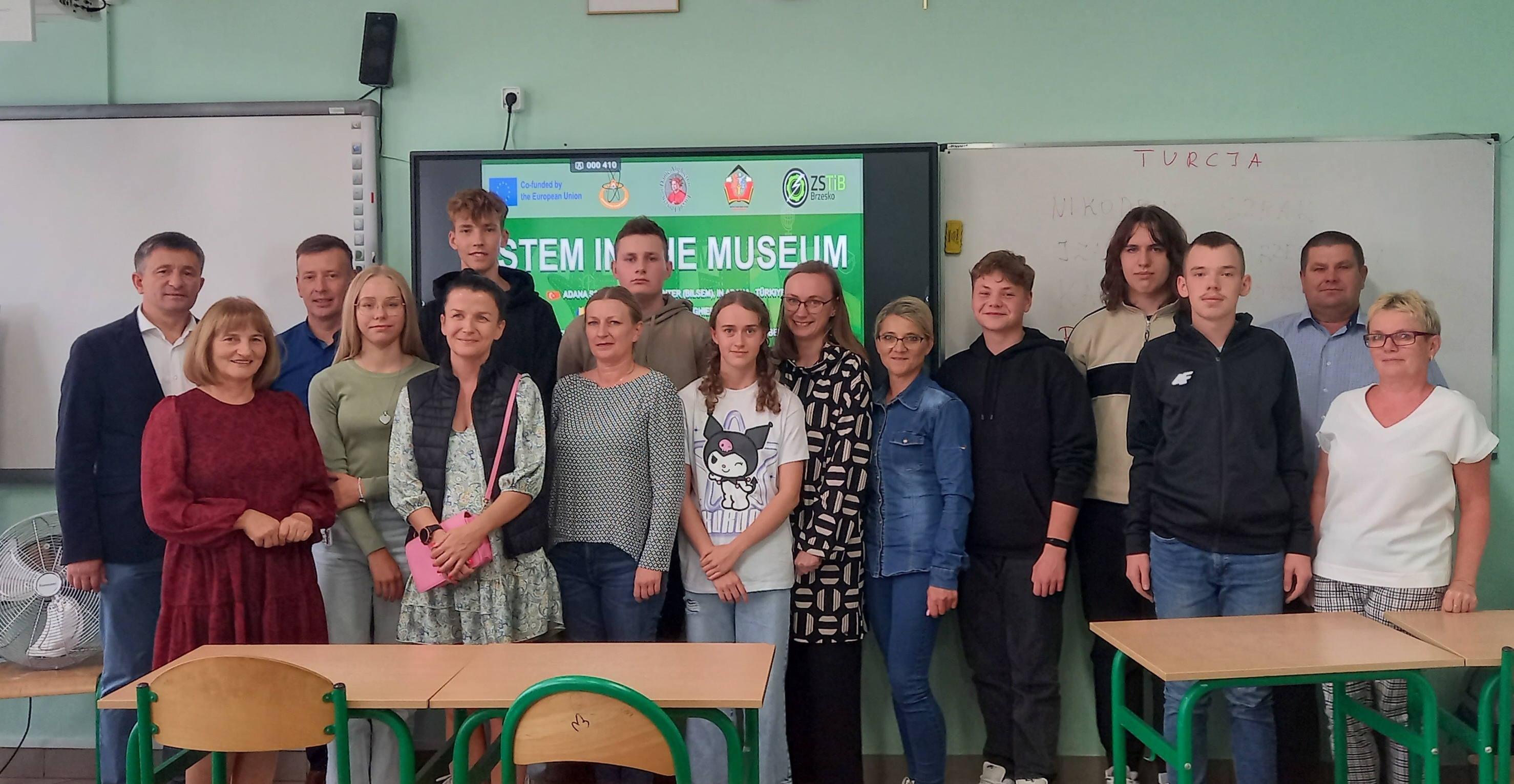 Stem in the Museum na Zielonce - spotkanie informacyjne uczestników projektu