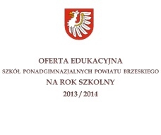 Oferta edukacyjna szkół ponadgimnazjalnych