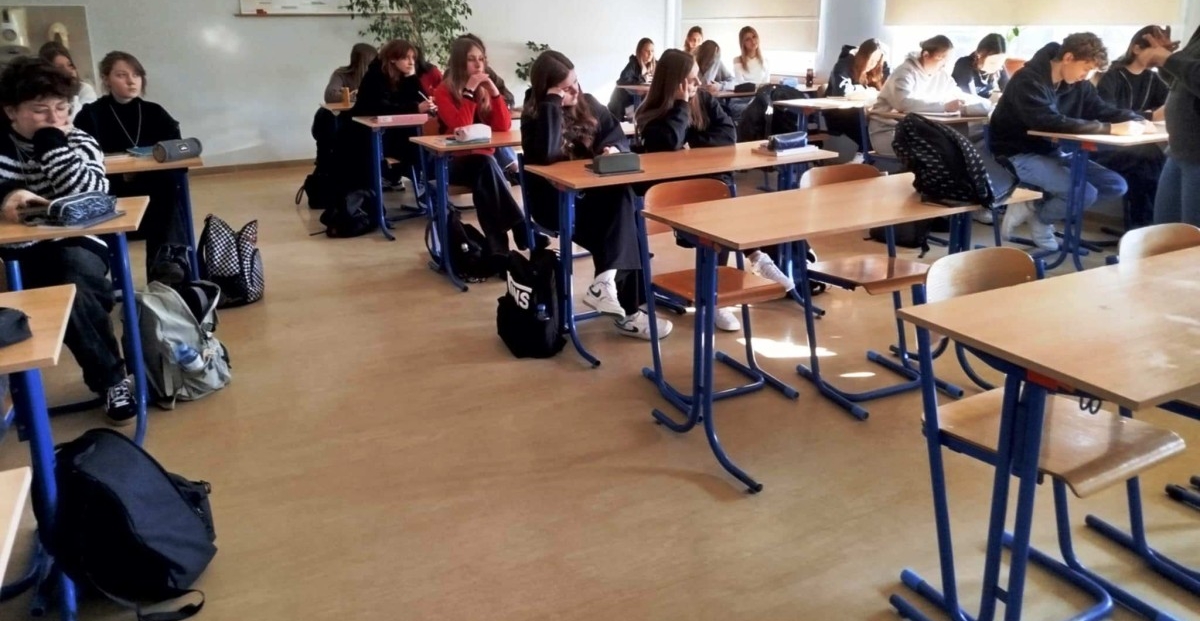 Warsztaty pt. „Zachowania proekologiczne - równowaga ekologiczna i odpowiedzialność za środowisko” w Technikum im. J. Piłsudskiego w Brzesku