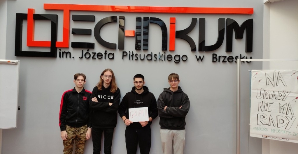 "Na układy nie ma rady" - Konkurs Informatyczny w Technikum im. J. Piłsudskiego w Brzesku