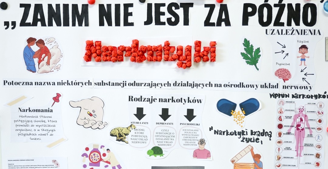 "Zanim nie jest za późno"- Tydzień Zdrowego Stylu Życia w Technikum im. J. Piłsudskiego