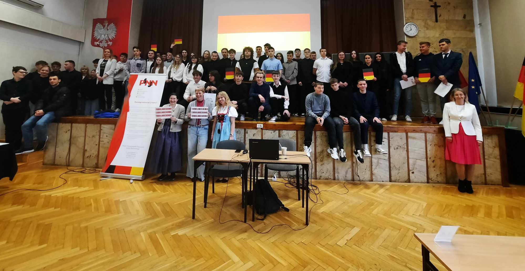 Uczniowie z Zielonki na podium w regionalnym etapie konkursu - Turbolandeskunde 2024/25