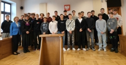 Edukacja prawna dla uczniów z Zielonki w Sądzie Rejonowym w Brzesku