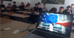 Uczniowie z ZSTiB w Brzesku z wizytą wirtualną w House of European History