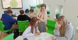 Lekcja biologii metodą CLIL w Koperniku