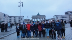 Młodzież z ZSP w Czchowie w Berlinie