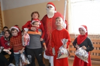 Mikołaj z wizytą u dzieci w SOS-W w Złotej
