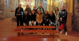 Geodeci z Zielonki w Kopalni Soli Bochnia
